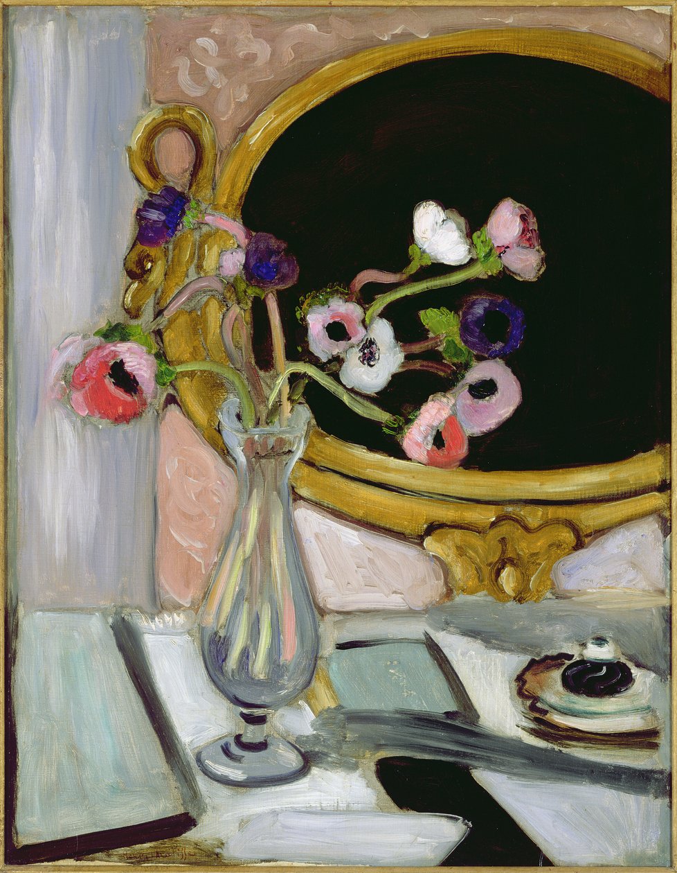 Anemone ja peili tekijältä Henri Matisse