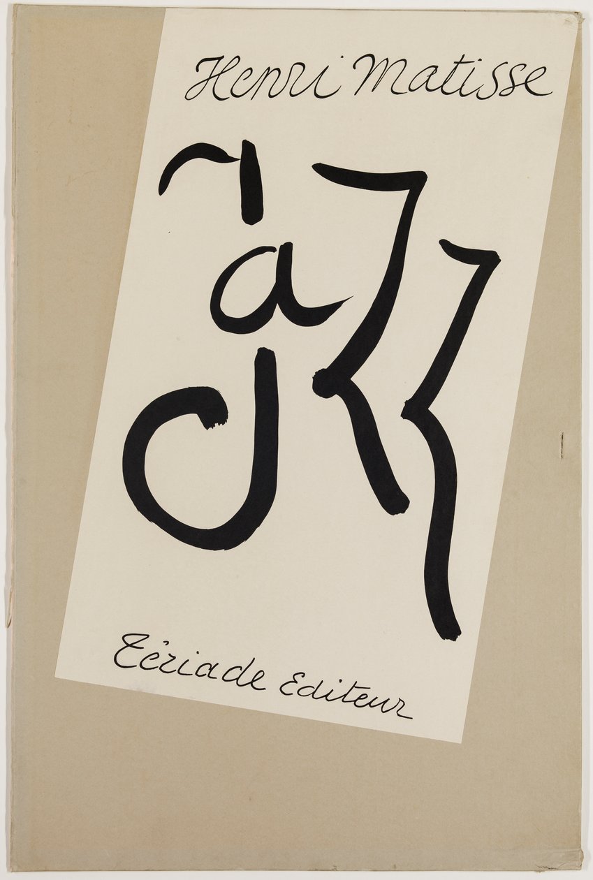 Jazzin kansi, n.1947 (vedos). tekijältä Henri Matisse