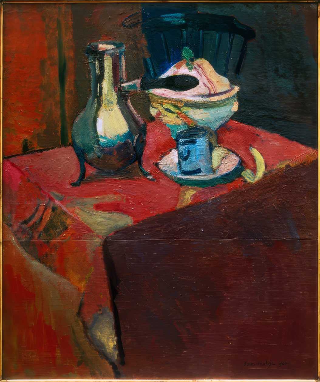 Astiat pöydällä tekijältä Henri Matisse