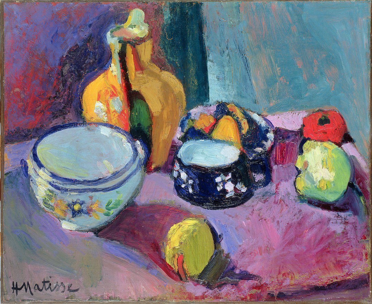 Astiat ja hedelmät tekijältä Henri Matisse