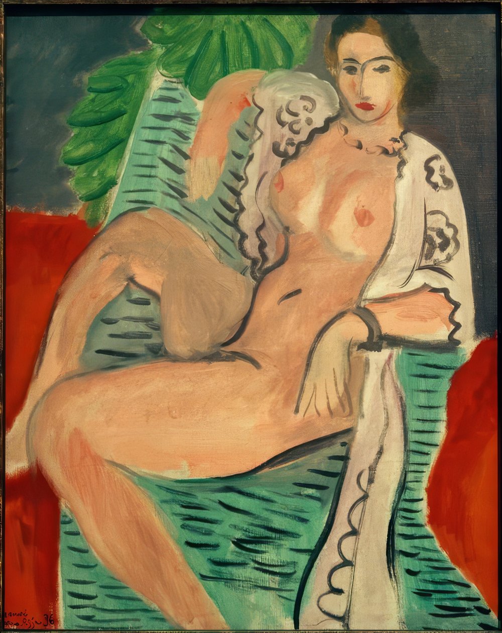 Drapoitu alaston tekijältä Henri Matisse