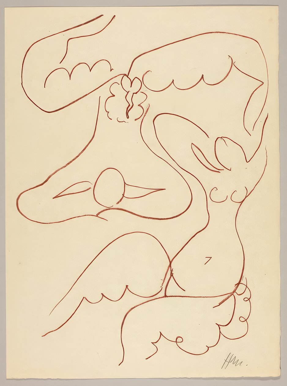 Valikoima Ronsardin Amoursia tekijältä Henri Matisse