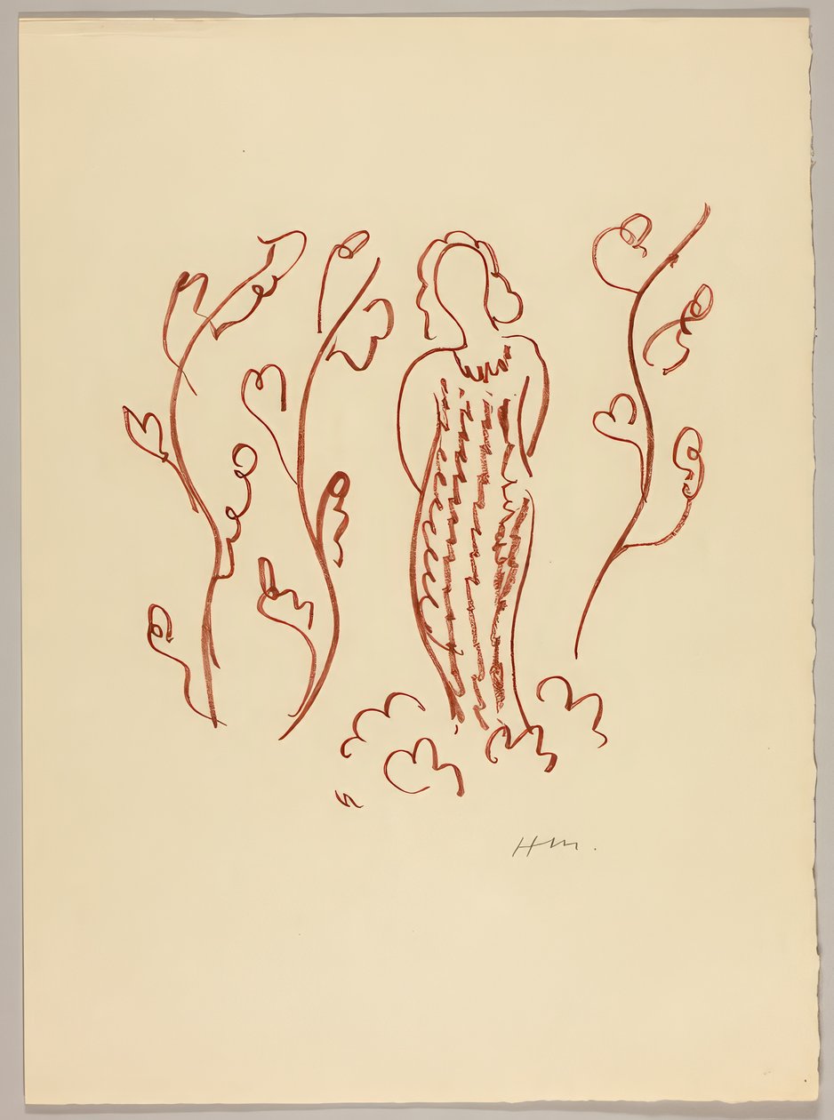 Valikoima Ronsardin Amoursia tekijältä Henri Matisse
