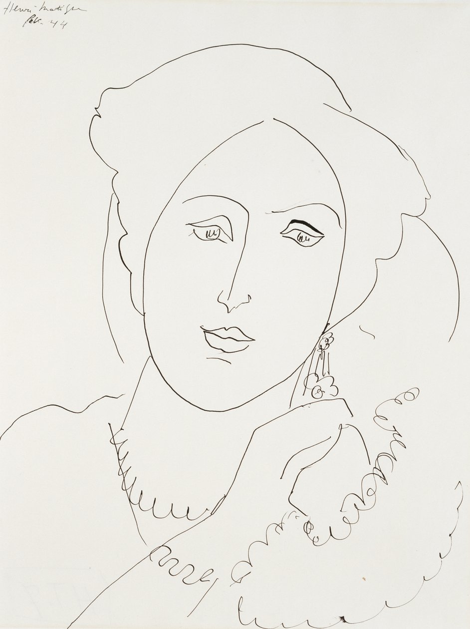 Pää tekijältä Henri Matisse