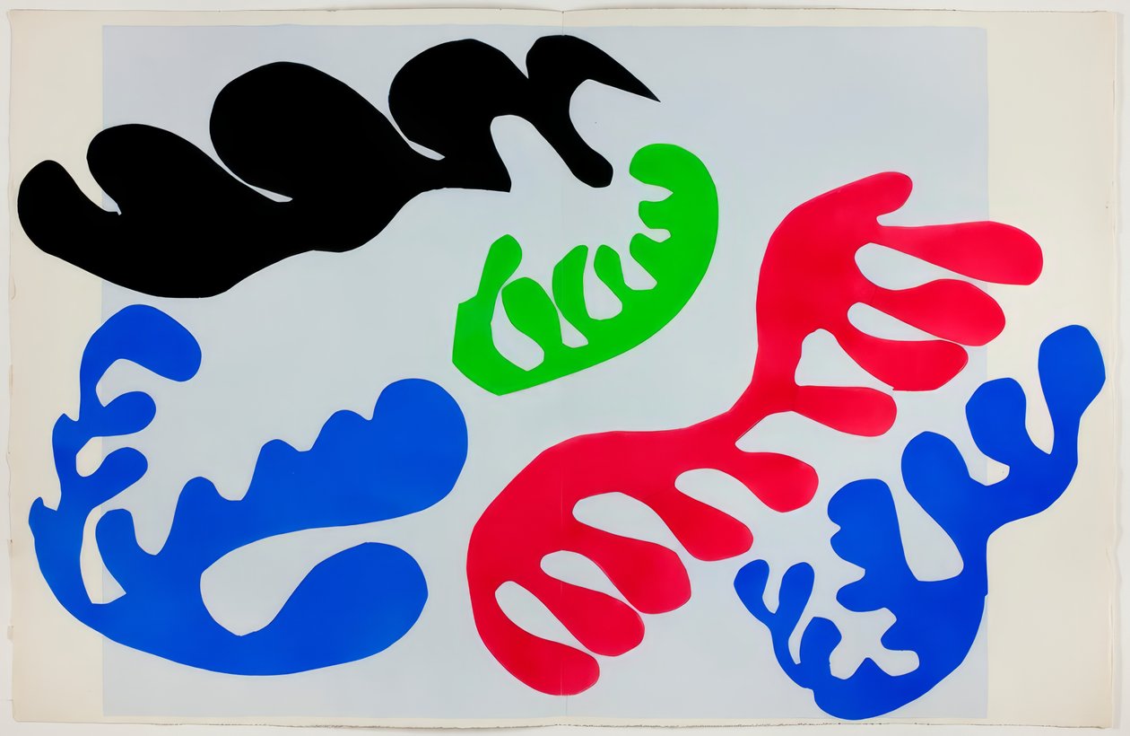 Lagoon, alkaen Jazz tekijältä Henri Matisse