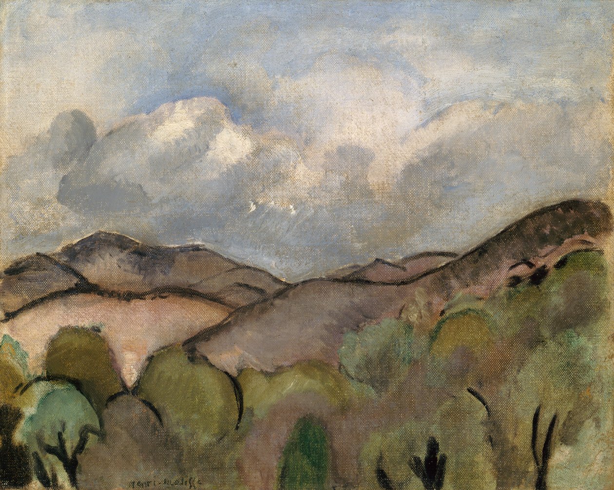 Mont Chauve Nizzassa tekijältä Henri Matisse