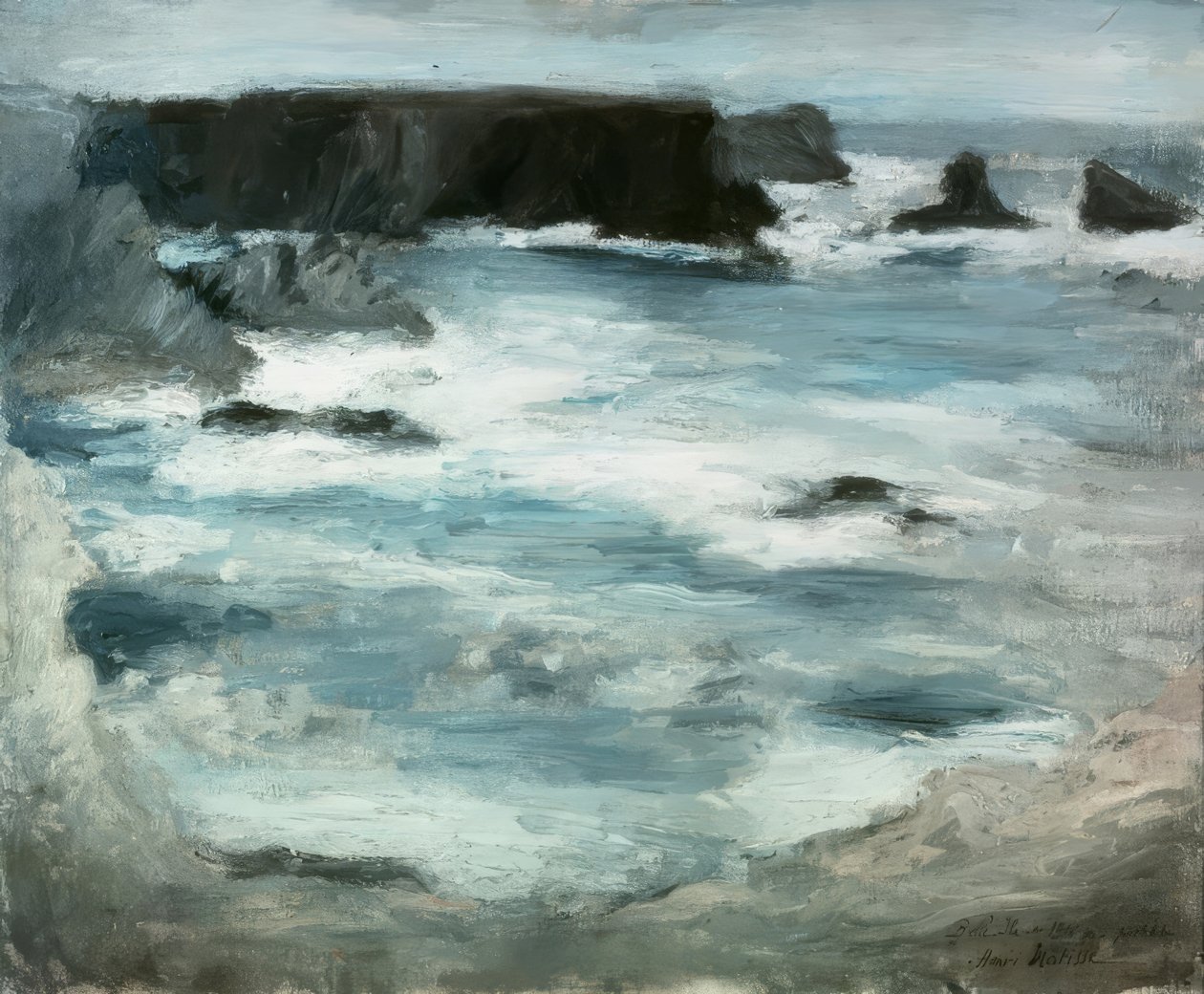 Marine. Belle-Ile tekijältä Henri Matisse