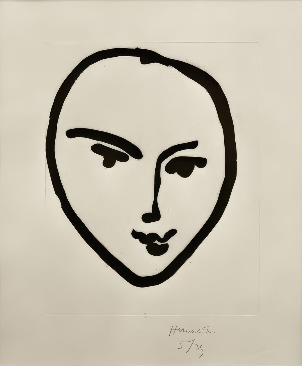 Nadia. Hymyilevä naamio tekijältä Henri Matisse