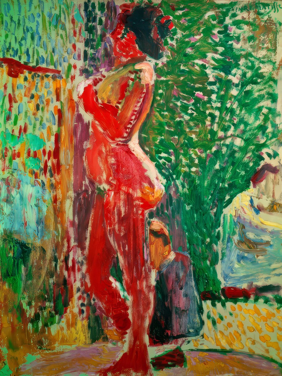 Alasti studiossa tekijältä Henri Matisse