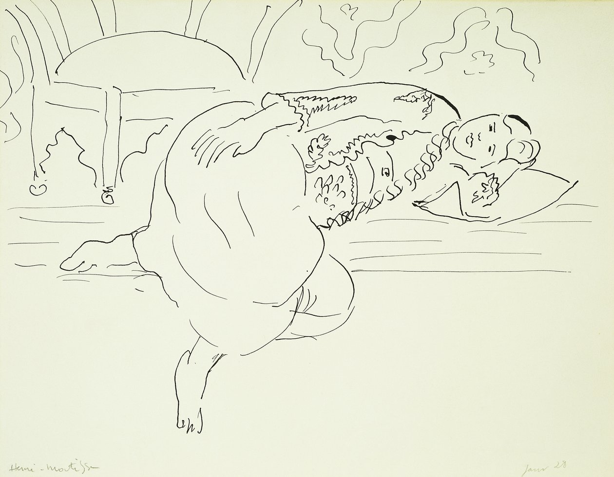Odalisque tekijältä Henri Matisse