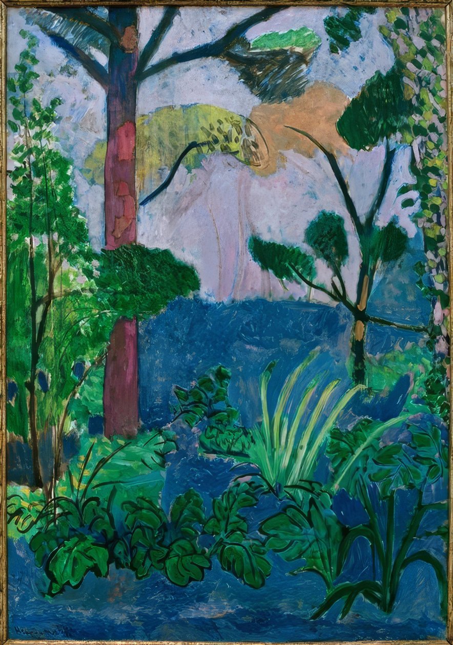 Marokkolainen maisema (Acanthus) tekijältä Henri Matisse