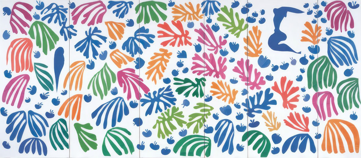 Papukaija ja merenneito tekijältä Henri Matisse