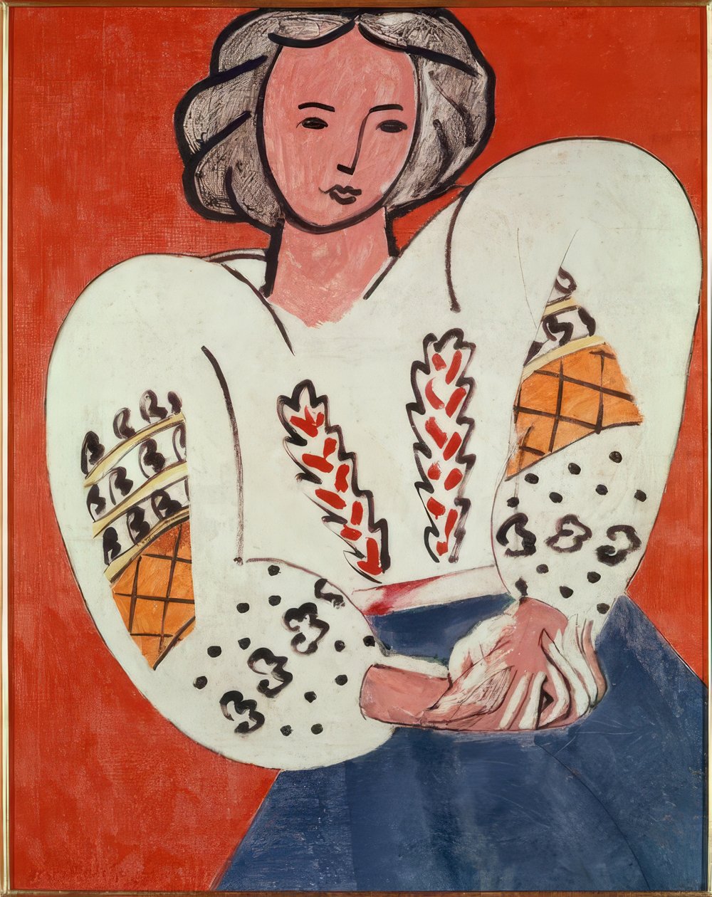 Romanialainen pusero tekijältä Henri Matisse