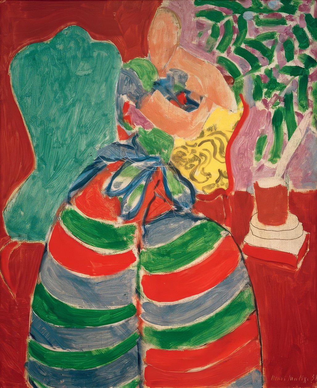 Raidallinen mekko tekijältä Henri Matisse