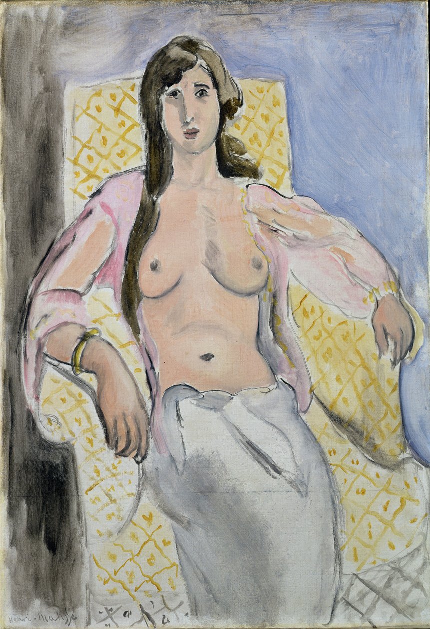 Nainen nojatuolissa eli Antoinette tekijältä Henri Matisse