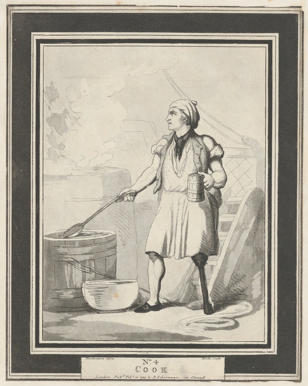 Nro 4: Cook, 15. helmikuuta 1799. tekijältä Henri Merke