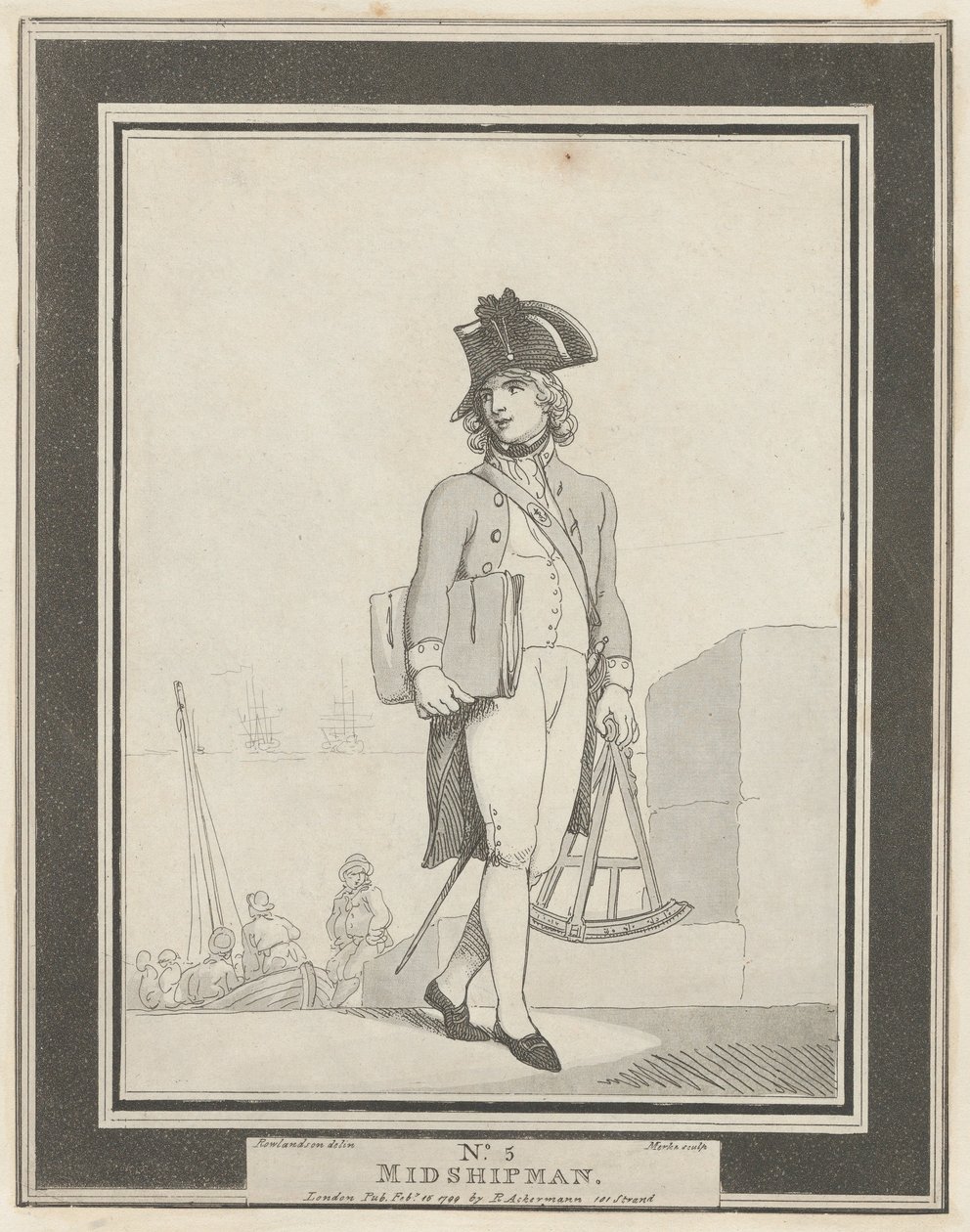 Nro 5: Midshipman, 15. helmikuuta 1799. tekijältä Henri Merke