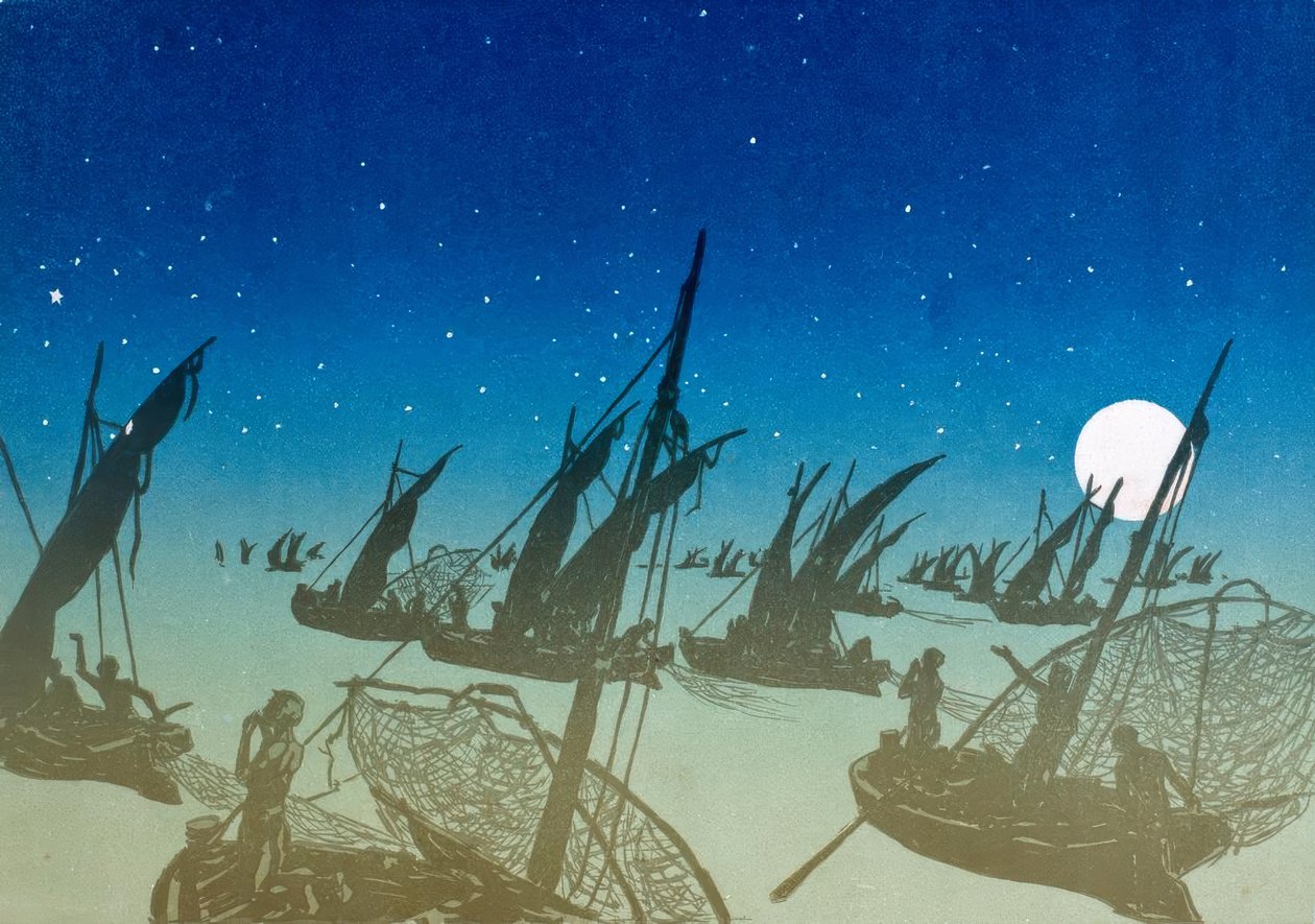 kalastajat tekijältä Henri Rivière