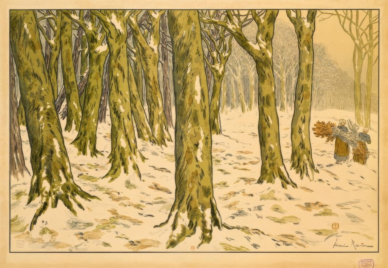 Puu. Talvi tekijältä Henri Rivière