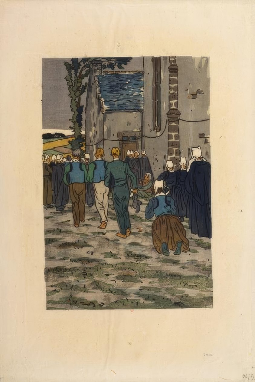 Sainte-Anne-la-Paludin anteeksipyyntö tekijältä Henri Rivière