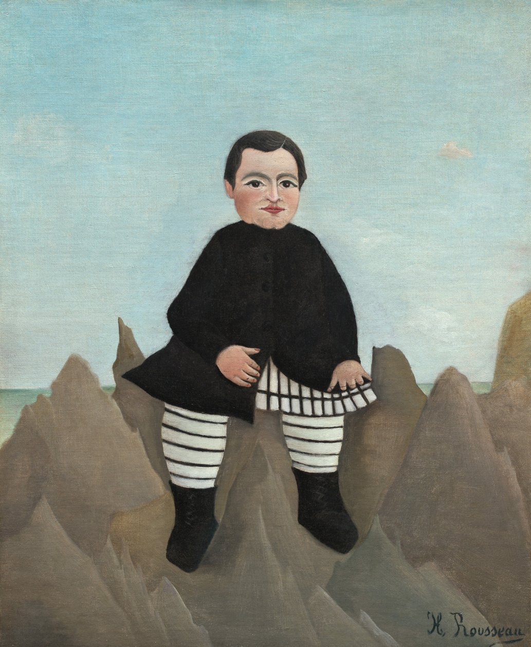 Boy on the Rocks tekijältä Henri Rousseau