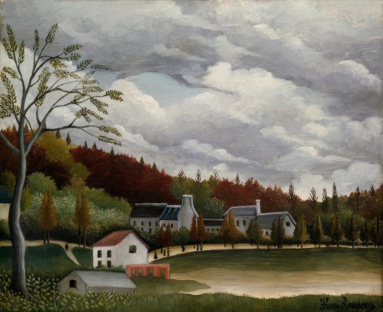 Die Bièvre bei Gentilly tekijältä Henri Rousseau