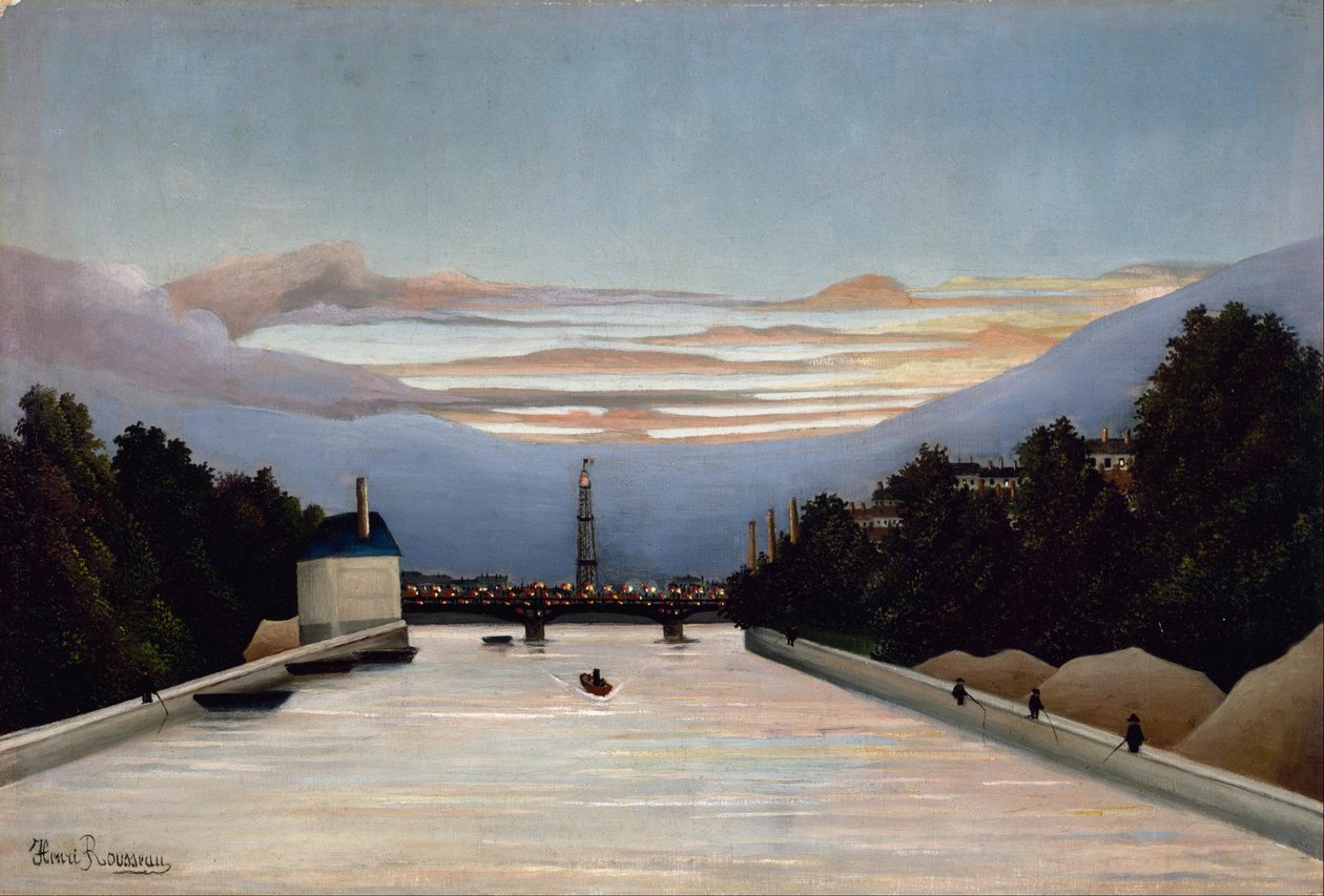 Eiffel-torni tekijältä Henri Rousseau