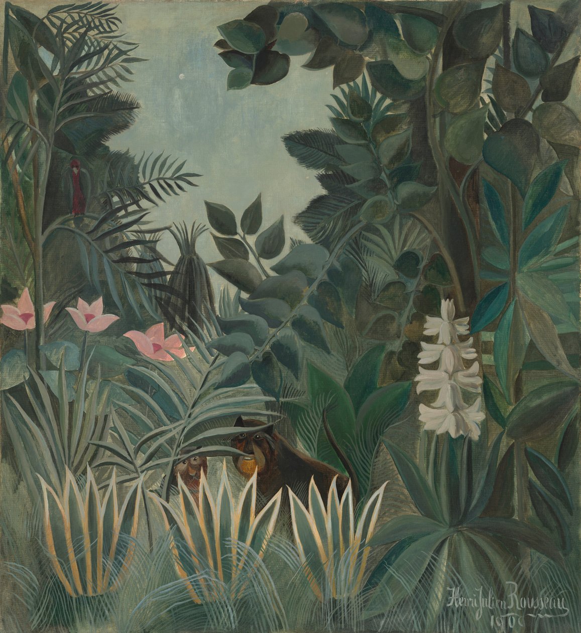 Päiväntasaajan viidakko tekijältä Henri Rousseau