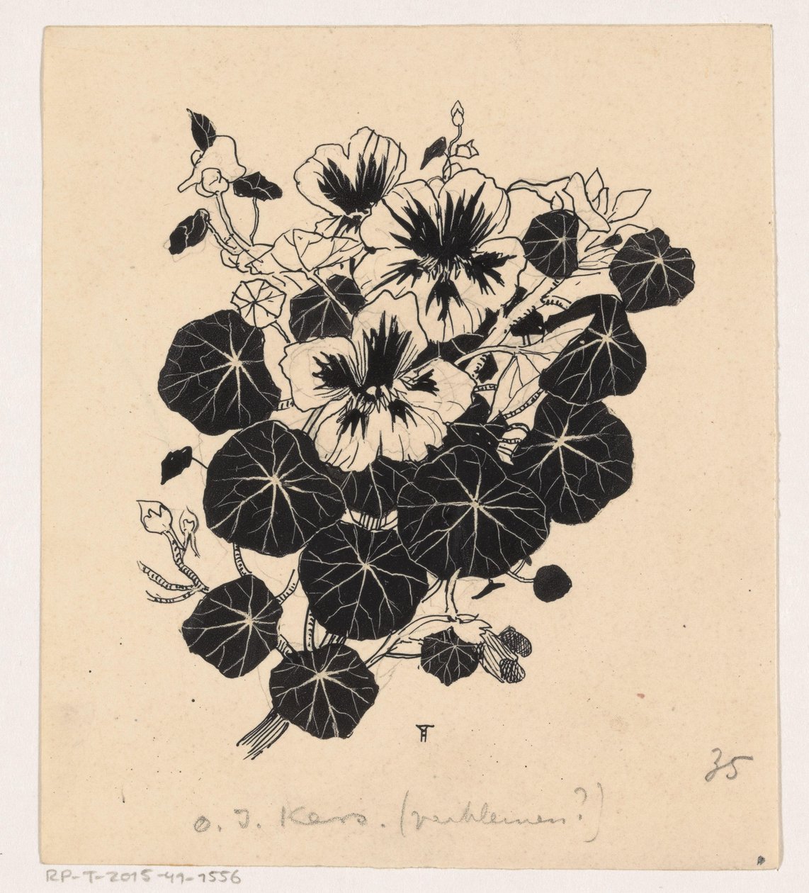 Itä-Intian kirsikka tekijältä Henri Verstijnen (signed by artist)