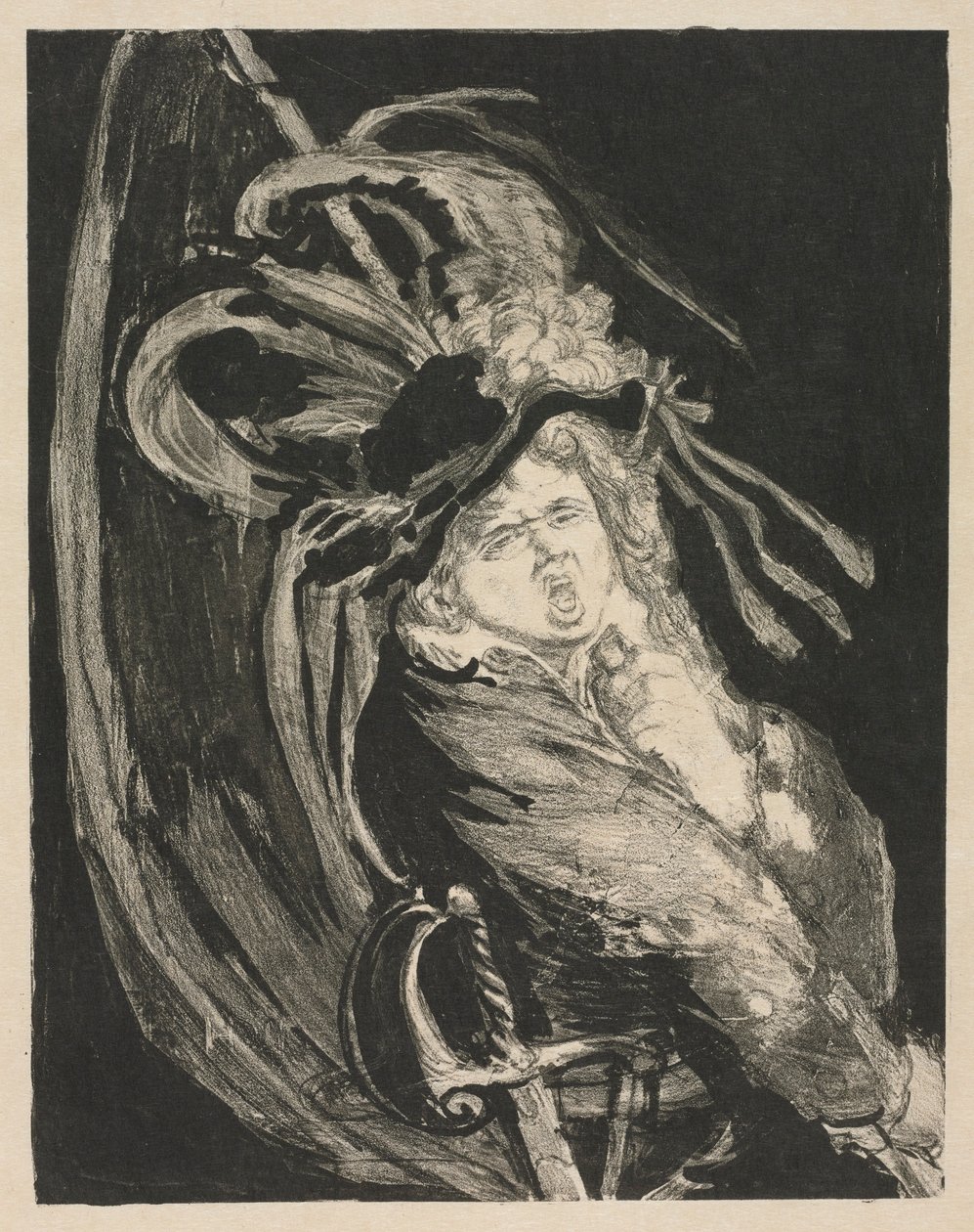 Standard Bearer, 1893. tekijältä Henri de Groux