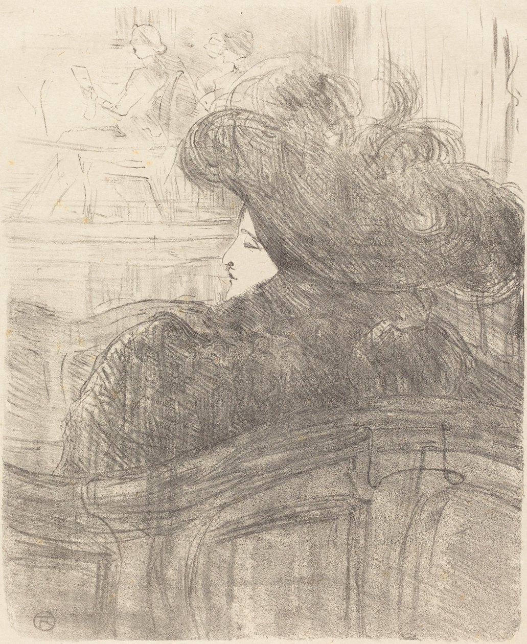 Cleo de Merode tekijältä Henri de Toulouse Lautrec