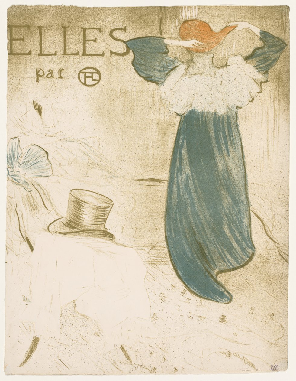 Ne: Frontispiece tekijältä Henri de Toulouse Lautrec