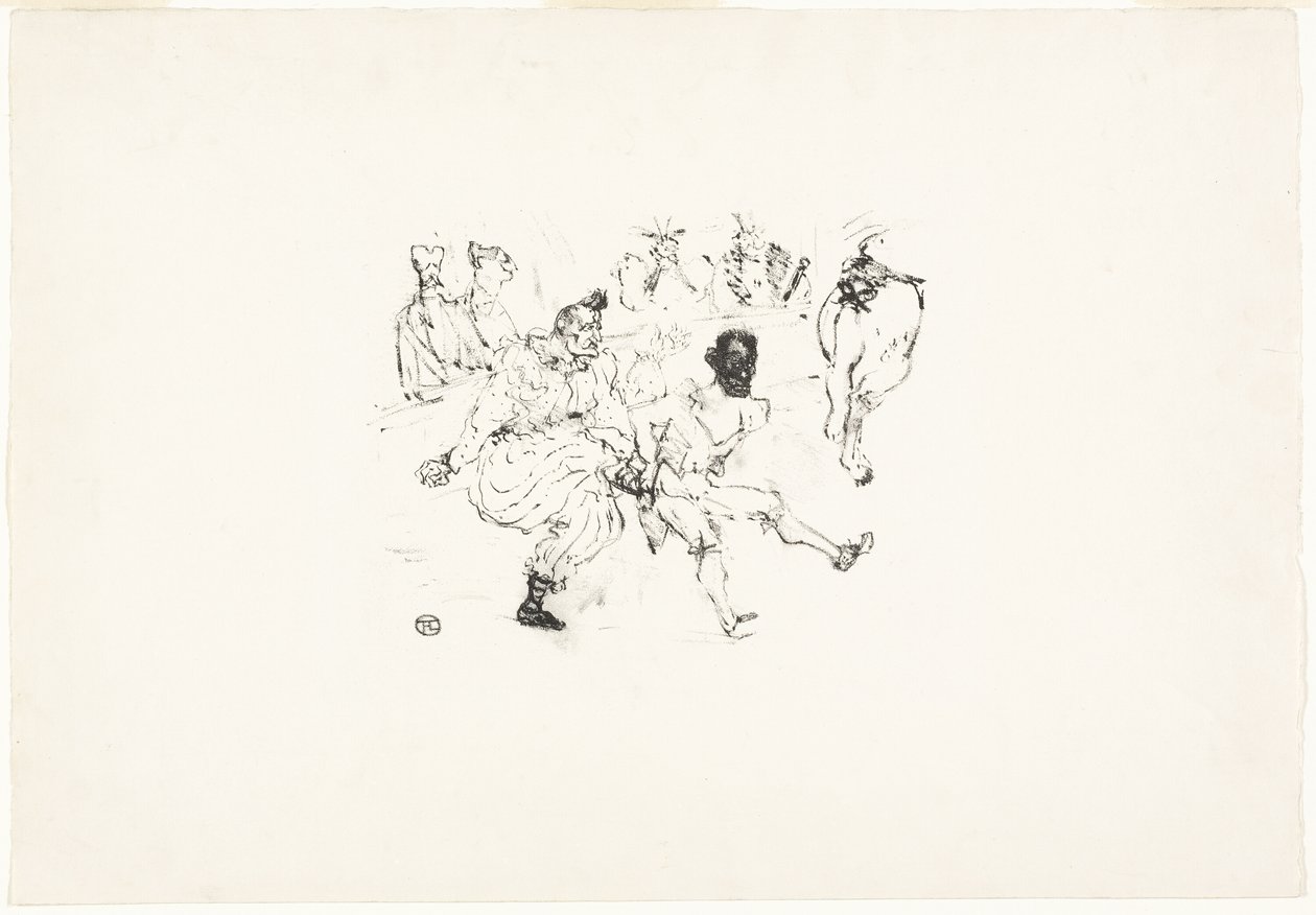 Footit ja Chocolat tekijältä Henri de Toulouse Lautrec