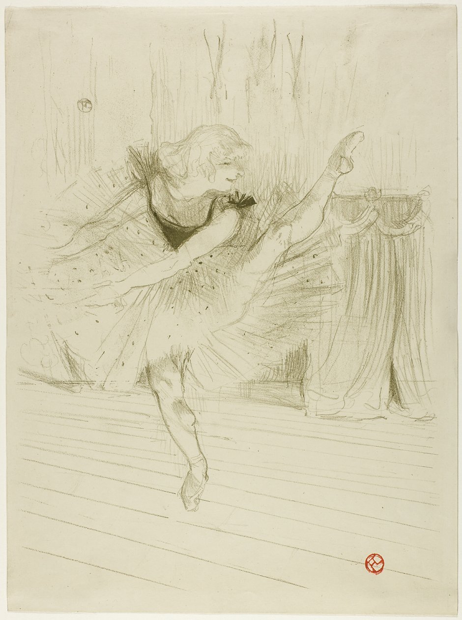 Neiti Ida Heath, englantilainen tanssija tekijältä Henri de Toulouse Lautrec