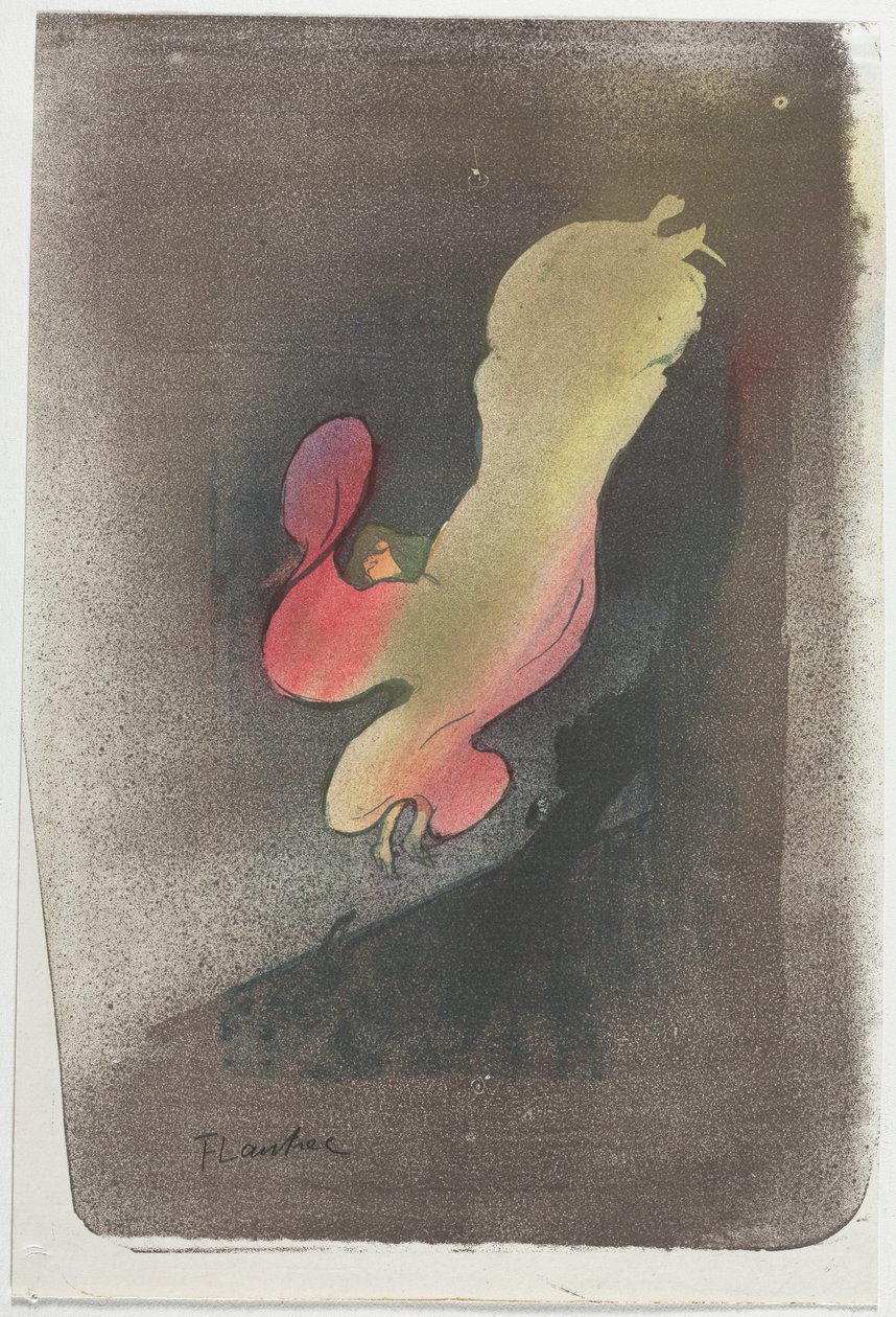 Neiti Loïe Fuller, 1893. tekijältä Henri de Toulouse Lautrec