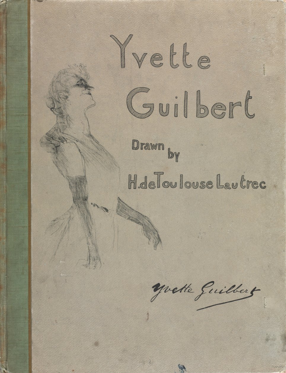 Yvette Guilbert-englanninkielinen sarja, 1898. tekijältä Henri de Toulouse Lautrec