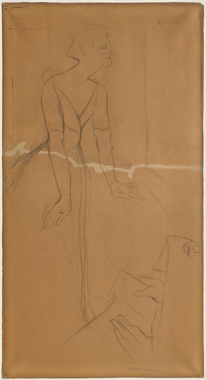 Yvette Guilbert tekijältä Henri de Toulouse Lautrec