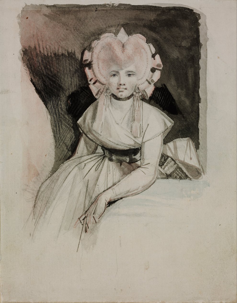 Muotokuva taiteilijoiden vaimosta tekijältä Johann Heinrich Füssli