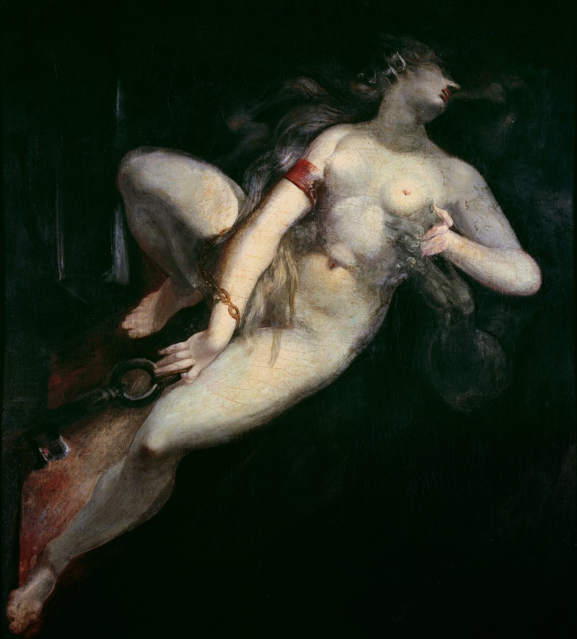 Kuoleman takaa-aama synti tekijältä Johann Heinrich Füssli
