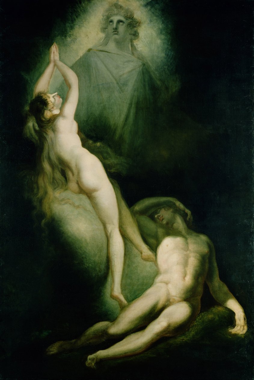 Eevan luominen, 1791-93 tekijältä Johann Heinrich Füssli