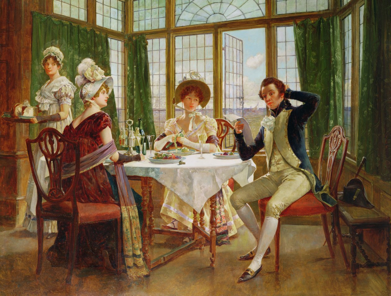 Laskutus tekijältä Henry Gillard Glindoni