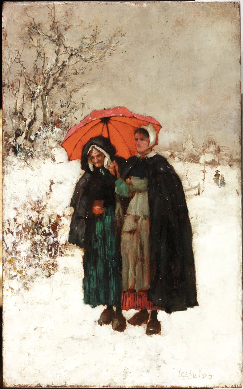 Jouluaamu, noin 1900 tekijältä Henry John Yeend King