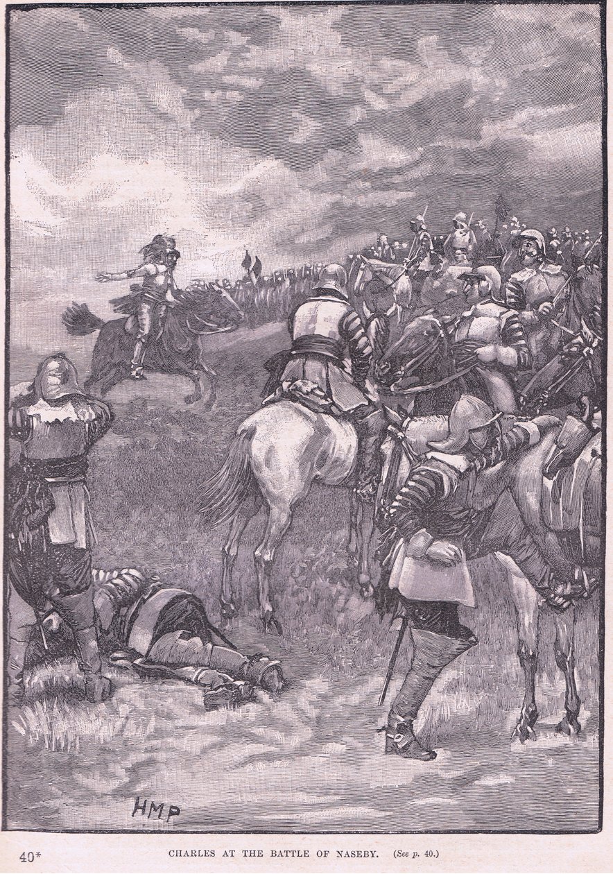 Kaarle Nasebyn taistelussa 1645 jKr. tekijältä Henry Marriott Paget
