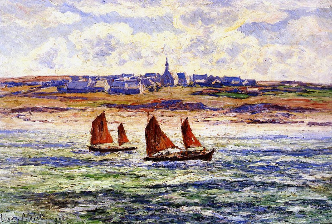 Paulgoazec, Bretagne, 1906 tekijältä Henry Moret