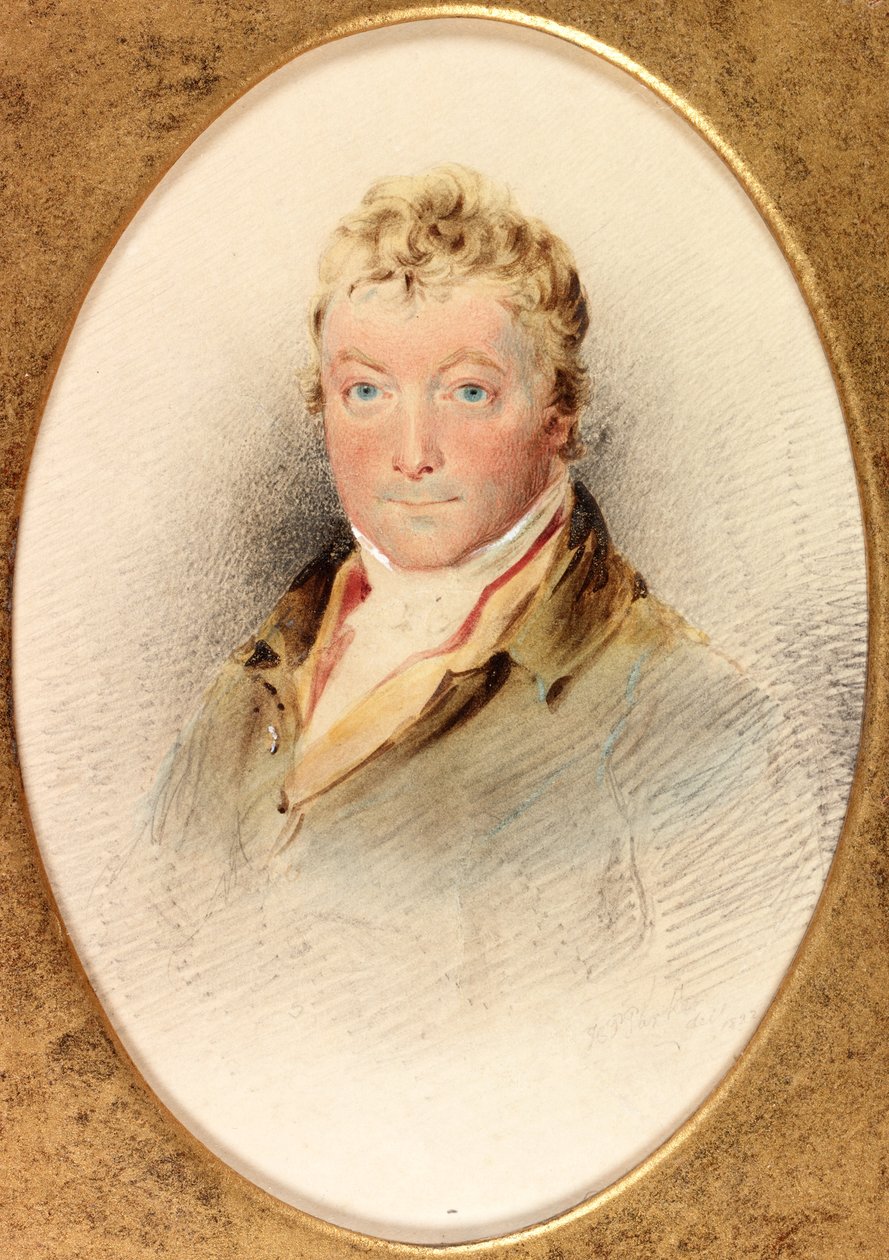 Charles John Brandling, M.P. (bc, kynä ja wc kortilla) tekijältä Henry Perlee Parker