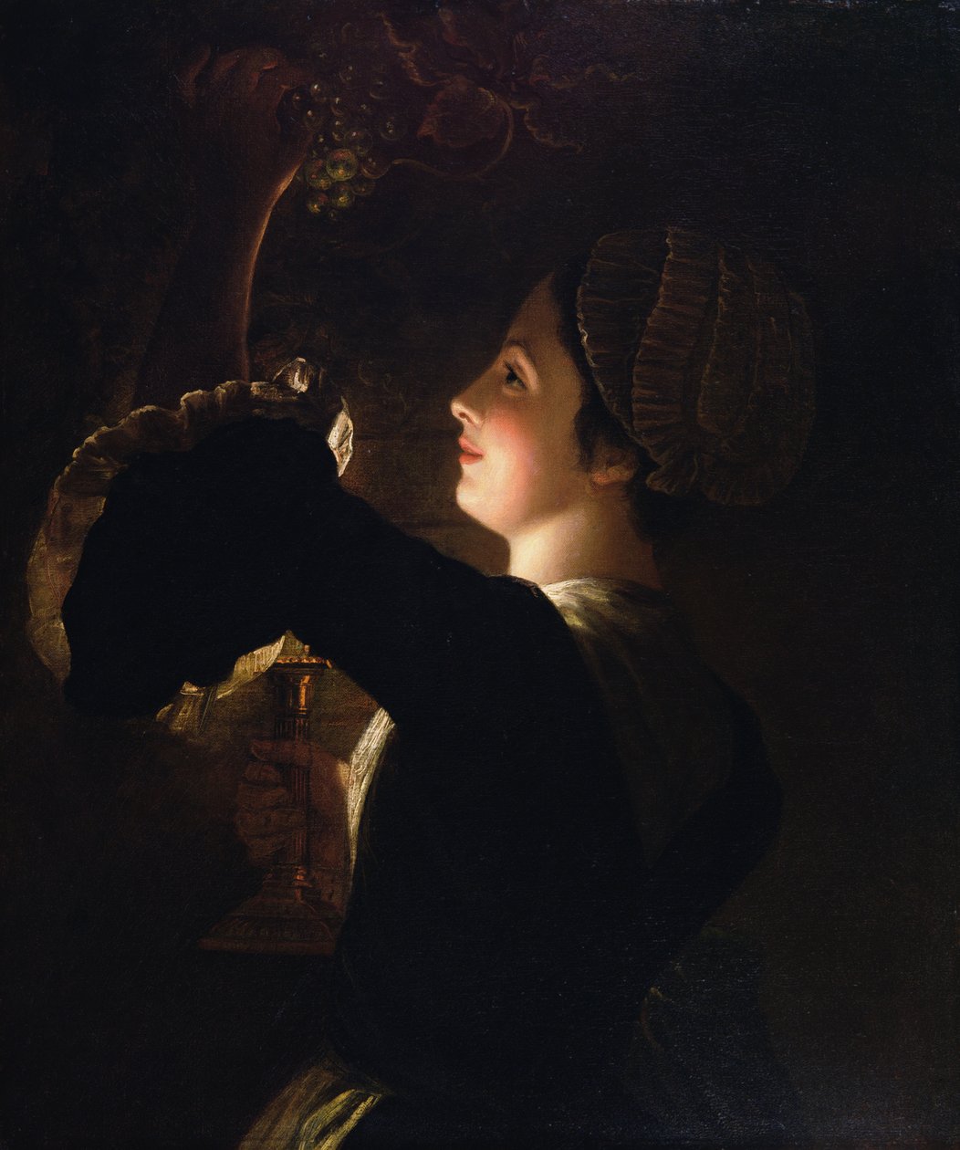 Viinirypäleet ja kynttilänvalo tekijältä Henry Robert Morland
