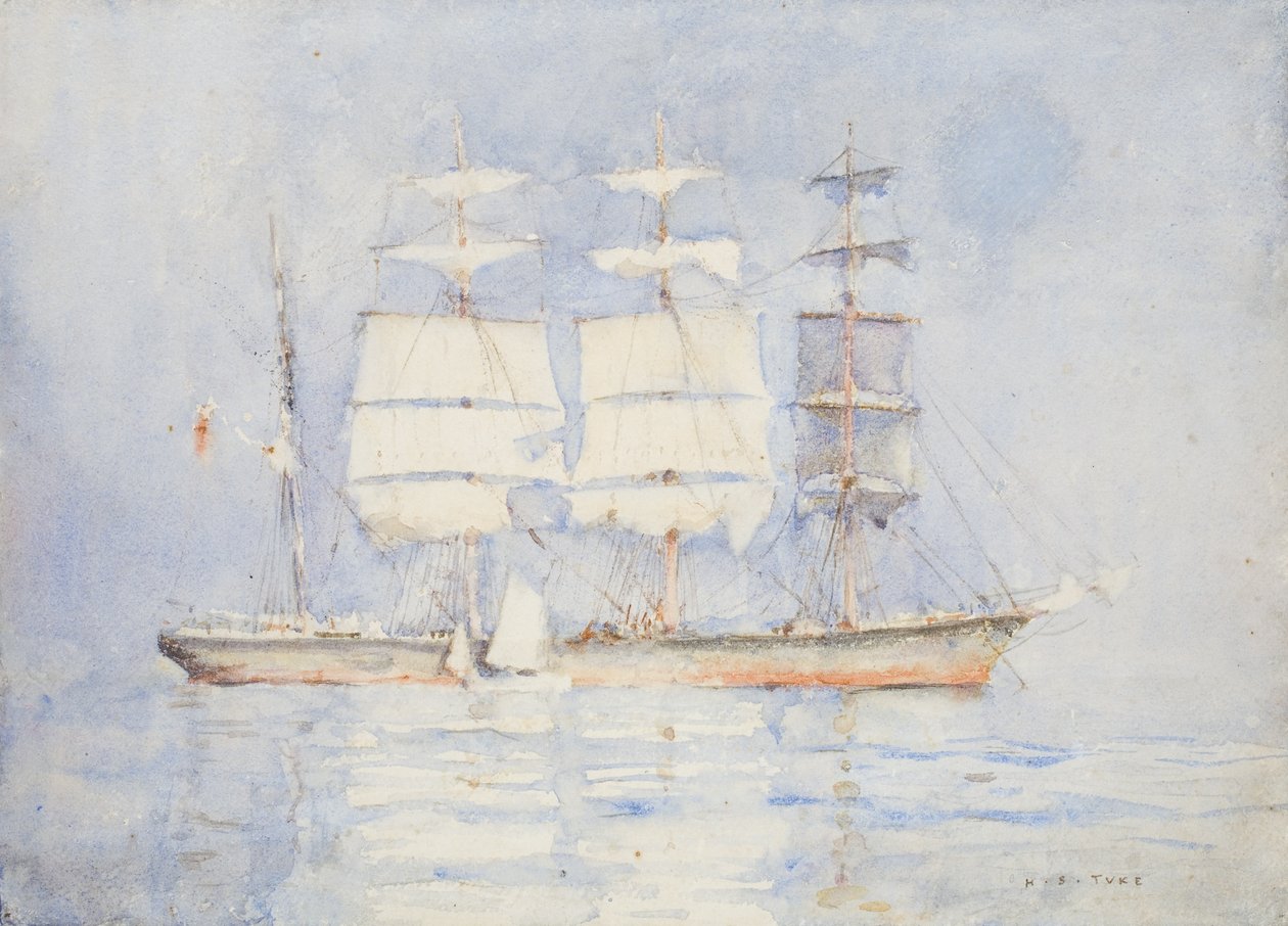 Falmouthin lahdella tekijältä Henry Scott Tuke