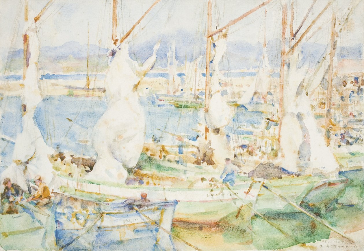 St. Tropez, 1927 tekijältä Henry Scott Tuke