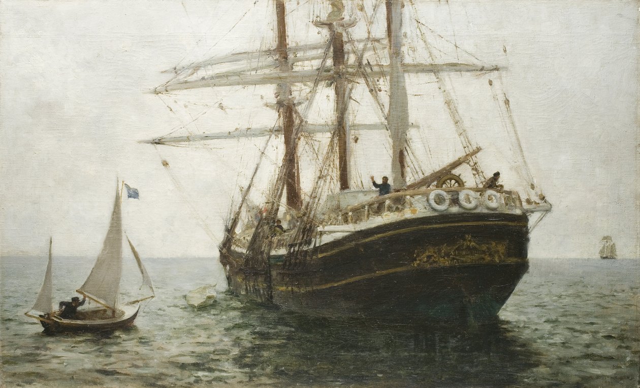 Lähetyssaarnaaja, 1894 tekijältä Henry Scott Tuke