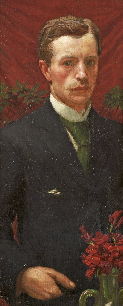 Omakuva, n. 1890 tekijältä Henry A. 1868 1940 Payne